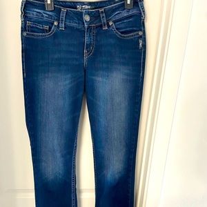 SILVER Jeans Co Suki Mid Rise Slim Bootcut Jeans size 30 Long